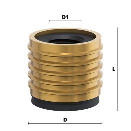 Dop de inchidere cu filet interior M 8