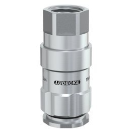 Cupla rapida fara scurgere LiquiSafe Seria ESCBE4-IAB cu filet interior din INOX 1.4305 filet G 1/4"