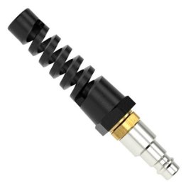 Niplu rapid rotativ furtun spiralat MODY din otel calit protectie PU 6,5x10 mm