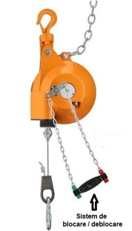Echilibror de greutate KROMER Seria 8241 cu blocator sarcina 45.0 - 60.0 kg