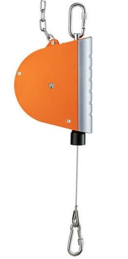 Retractor cu arc cu blocator KROMER Seria 7212 sarcina 1.5 - 3.0 kg