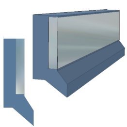 Raclor ghidaj masini unelte wayWIPERS type MW B H=9.5 mm