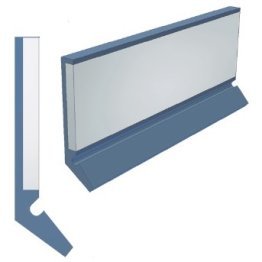 Raclor ghidaj masini unelte wayWIPERS type MW CS L=800 mm