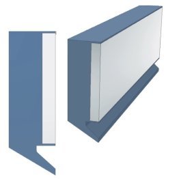 Raclor ghidaj masini unelte wayWIPERS type MW L H=22 mm