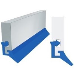 Raclor ghidaj wayWIPERS type AW 5.0 cu carcasa din aluminiu