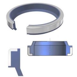 Raclor pentru ghidaj cilindric cu inel din otel wayWIPERS type SCW A d=16 mm