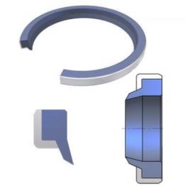 Raclor pentru ghidaj cilindric cu inel din otel wayWIPERS type SCW B d=14 mm