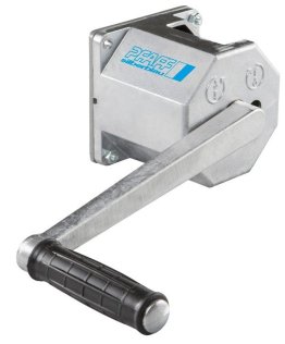 Troliu manual SW-W 125 kg din aluminiu cu prindere pe perete