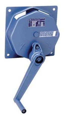 Troliu manual SW-W 750 kg din tabla otel cu prindere pe perete