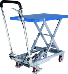 Carucior cu masa de ridicare cu pompa picior PFAFF HX Portanta 750 kg