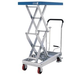 Carucior cu masa de ridicare cu pompa picior PFAFF HX-D Portanta 350 kg