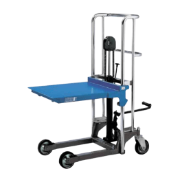 Carucior cu masa de ridicare cu pompa picior PFAFF PRAKTIPUS HP Portanta 400 kg