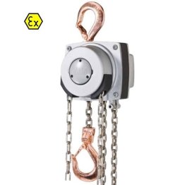 Palan manual YALELift 360 ATEX MEDIUM, carlig bronz placat cupru, Portanta 10.000 kg