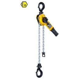 Palan manual cu clichet cu lant YALE UNOplus Seria A ATEX Portanta 1.500 kg