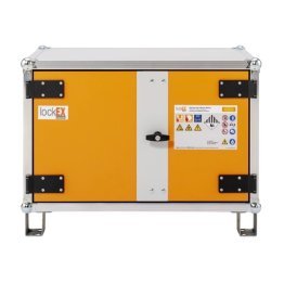 Dulap depozitare si transport baterii litiu-ion lockEx 8/5 cu picioare