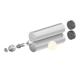 Cartus 2K dozare adeziv bicomponet sistem C din PA 395 ml 1:1 Natural