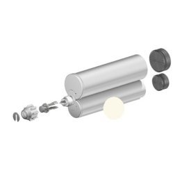 Cartus 2K dozare adeziv bicomponet sistem C din PP 215 ml 2:1 Natural