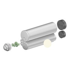 Cartus 2K dozare adeziv bicomponent sistem F din PP 400 ml 2:1 Natural