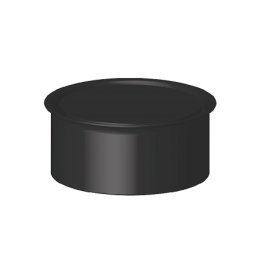 Piston cartus SEMCO 75/180/240/360 ml dozare adeziv din LDPE negru