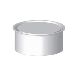 Piston cartus SEMCO 75/180/240/360 ml dozare adeziv din LDPE transparent