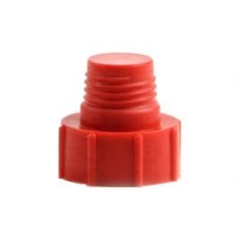 Capac de varf cartus 75/180/240/360/600 ml dozare adeziv monocomponent seria SEMCO din MDPE rosu