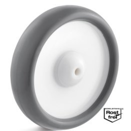 Roata termoplast, rulment INOX, WLL=180 kg, D=160 mm