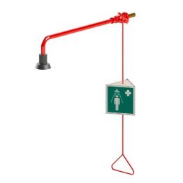 Dus decontaminare corporal cu fixare pe perete DVGW A