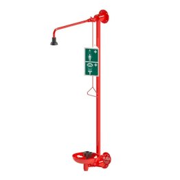 Dus decontaminare corporal si ocular cu rezervor cu fixare pe perete DVGW 5/4"