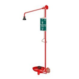 Dus decontaminare corporal si ocular cu rezervor cu fixare pe perete DVGW 3/4"