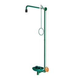 Dus decontaminare corporal si ocular cu rezervor cu fixare pe perete BR 867085/75