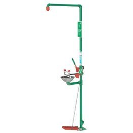 Dus decontaminare corporal si ocular cu rezervor cu fixare pe podea SD-18G85GD