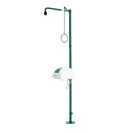 Dus decontaminare corporal si ocular cu rezervor cu fixare pe podea BR 838085/75