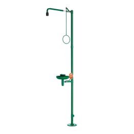 Dus decontaminare corporal si ocular cu rezervor cu fixare pe podea BR 837085/75