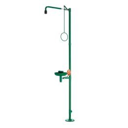 Dus decontaminare corporal si ocular cu rezervor cu fixare pe podea BR 837085