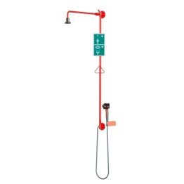 Dus decontaminare corporal si ocular fara rezervor cu fixare pe perete DVGW 3/4"