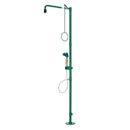 Dus decontaminare corporal si ocular fara rezervor cu fixare pe podea BR 834085/75