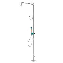 Dus decontaminare corporal si ocular fara rezervor cu fixare pe podea BR 833095