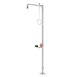 Dus decontaminare corporal si ocular fara rezervor cu fixare pe podea BR 832095