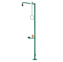 Dus decontaminare corporal si ocular fara rezervor cu fixare pe podea BR 832085/75
