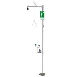 Dus decontaminare corporal si ocular fara rezervor cu fixare pe podea G 1931