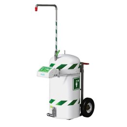 Dus mobil decontaminare corporal si ocular cu rezervor, izolat