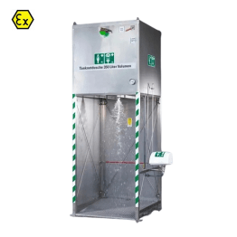 Dus ATEX decontaminare corporal si ocular de exterior in cabina GFTS 800