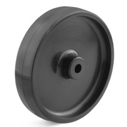Roata poliamida, lagar de alunecare, seria PAA, negru, WLL=60 kg, D=100 mm