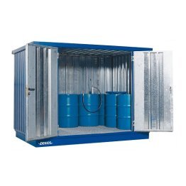 Container WHG 320 pentru depozitare recipiente mici si butoaie 200 litri