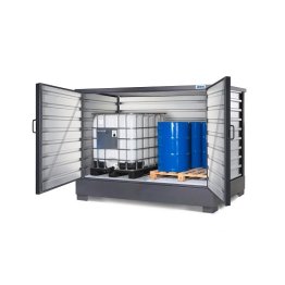 Container SolidMaxx C 2.1 depozitare butoaie 200 litri si IBC-uri