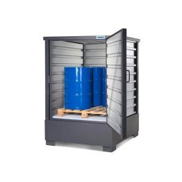 Container SolidMaxx C 1.1 depozitare butoaie 200 litri si IBC-uri