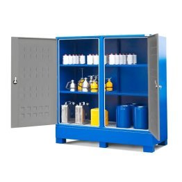 Dulap SteelSafe D2 depozitare recipiente mici usi batante