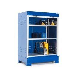 Dulap SteelSafe D2 depozitare recipiente mici usa tip rulou