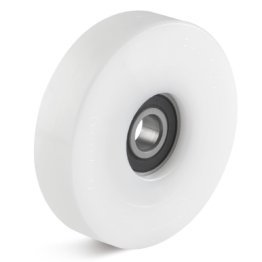 Roata ghidare poliamida, rulment cu bila, seria PAFO, WLL=70 kg, D=42 mm
