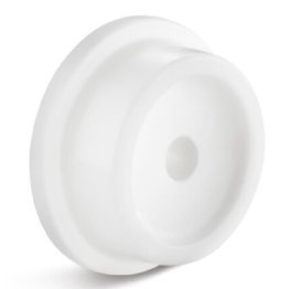 Roata cu buza din poliamida, WLL=200 kg, D=87 mm
